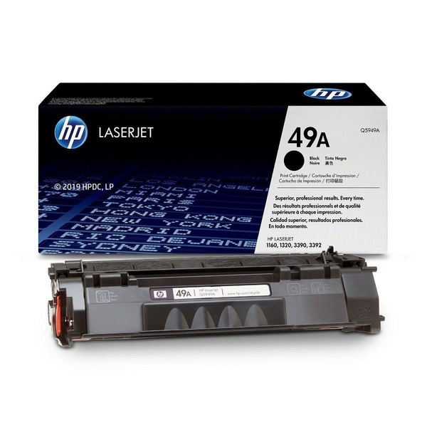 Cartucho De Toner Original Hp 49a Q5949a Preto