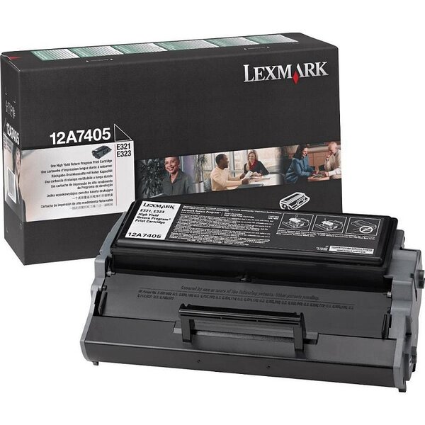 Cartucho De Toner Origlexmark 12a7405 Preto E321/e323