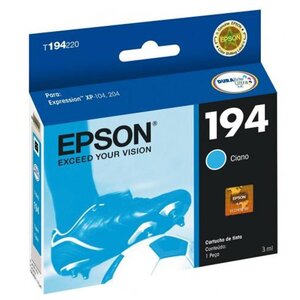 Foto de Cartucho Epson Ciano 5ml - T194220-br
