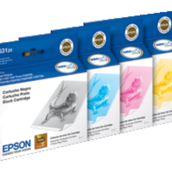 Cartucho Epson To63120 Kit 4 Cores