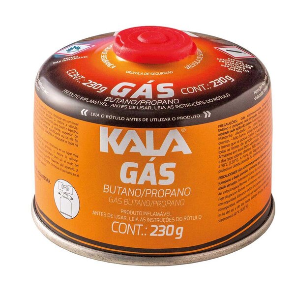 Cartucho Gás Com Válvula De Segurança 908622 230gr Kala