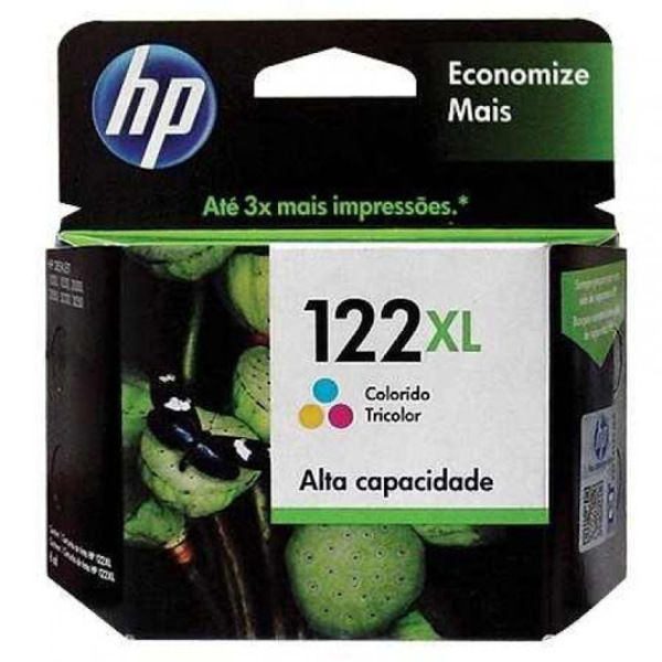 Cartucho Hp 122 Xl Tricolor Alto Volume - Original Deskjet 10