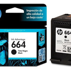 Cartucho Hp 664 Preto Original (f6v29ab) Para 2136/2676/3776/