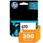 Cartucho Hp 670 Ciano 3,5ml - Cz114ab