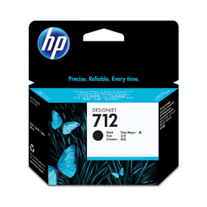 Foto de Cartucho Hp 712 3ed71a Preto 80ml