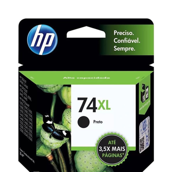 Cartucho Hp 74xl Cb336wb D4260 Cb336wl - Preto