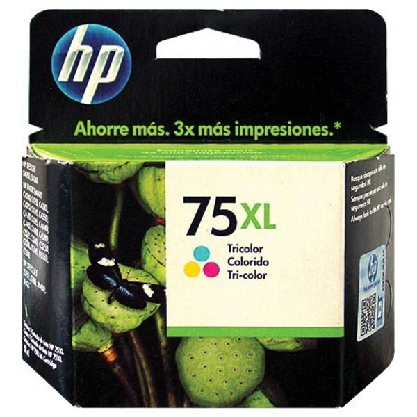 Cartucho Hp 75xl Jato De Tinta Tricolor 17ml Cb338wb