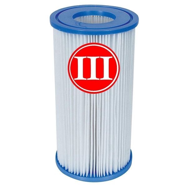 Cartucho Iii Refil Tipo 3 Filtro Filtrante Bestway 2006 3028
