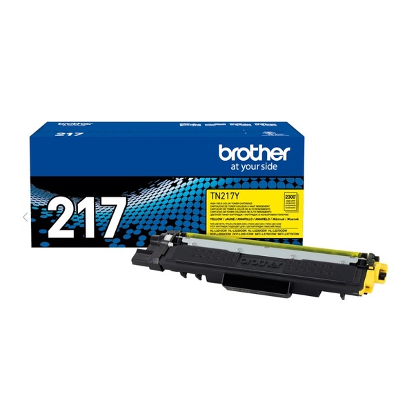 Cartucho Toner Brother Amarelo Tn217y Tn-217y Cx 1 Un Tn217 T
