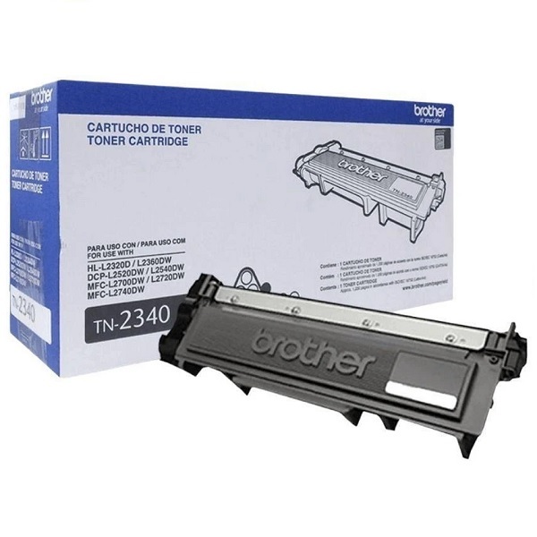 Cartucho Toner Brother Tn 2340 Preto Hl-l2360dw/hl-l2320d