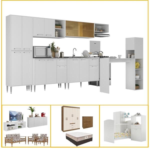 Casa Completa Mobiliada 4 Ambientes Cozinha/sala Estar/quarto