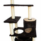 Casa Para Gatos Modelo Torre Com Rede Marrom Lilies Móveis