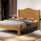 Casal 146cm X 204,4cm X 130cm 100% Mdf Nature