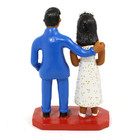 Casal de Noivos Terno Azul