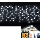 Cascata 200 Leds 5 Metros Luz Branca Fixa 127v