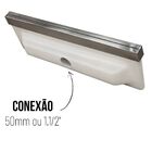 Cascata 80cm De Embutir Na Parede Com Acabamento Em Aço Inox