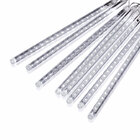 Cascata Chuva De Gelo 8 Tubos 240 Leds Snowfall Pisca Pisca N