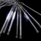 Cascata Chuva De Gelo 8 Tubos 240 Leds Snowfall Pisca Pisca N