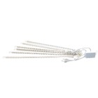 Cascata Chuva De Neve 180 Leds Natal 6 Tubos Enfeite Natalino