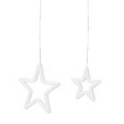 Cascata de LED para Árvore Plástico Clara e Incolor 80x300x1cm Cromus