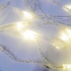 Cascata Natal Pisca Pisca Gota Orvalho 138 Led Natalino Branc