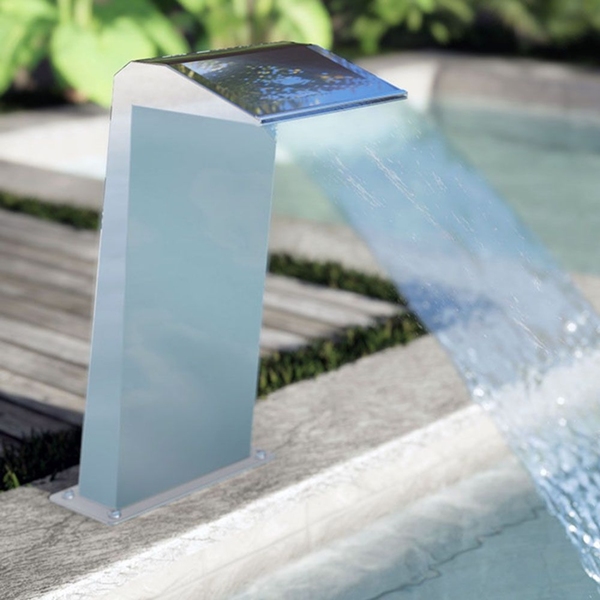 Cascata Para Piscina Em Aço Inox Amazonas - Sodramar