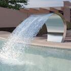 Cascata Para Piscina Em Aço Inox Victória - Sodramar