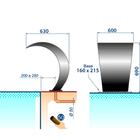 Cascata Para Piscina Em Aço Inox Victória - Sodramar