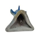 Cascata Para Piscina Golfinho Baby 55cm Em Fibra Cor Azul