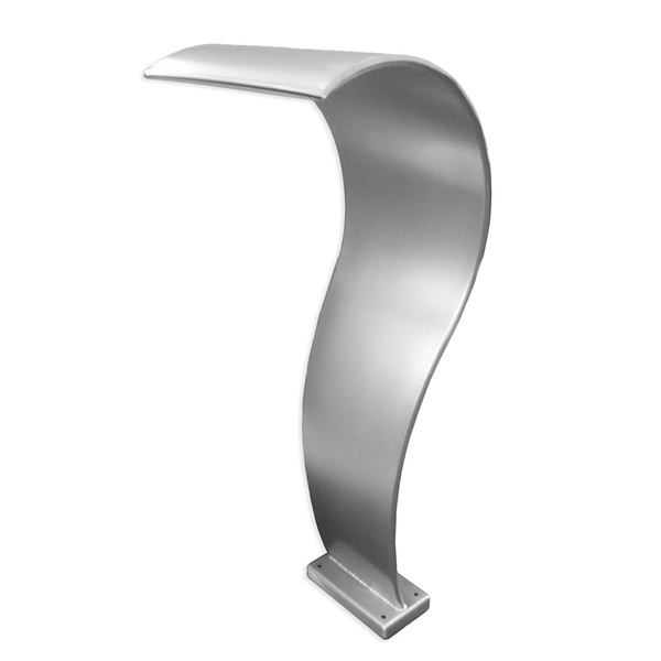 Cascata Para Piscina High Tech Grande Em Aco Inox Lamina Dagua 500 Mm Leroy Merlin