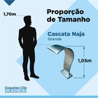 Cascata Para Piscina Inox 304 Naja Grande - Cascatas & Cia