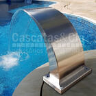 Cascata Para Piscina Inox 316 Wave Média