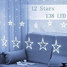 Cascata Pisca Pisca Estrela Led 138 Led Natal Decoracao 8 Fun