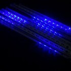 Cascata Tipo Gelo Chuva Pisca Queda 8 Tubos 144 Led Azul (ja-