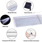 Cascata Tipo Gelo Chuva Pisca Queda 8 Tubos 144 Led Branca (n