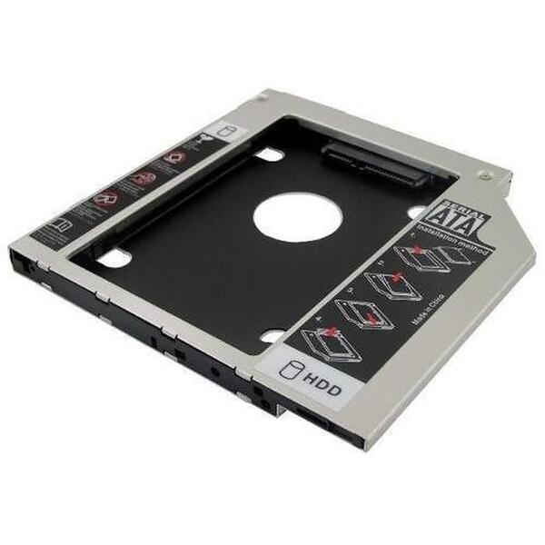 Case Adaptador Universal 12.7mm - Segundo Hd Ssd Sata No Note