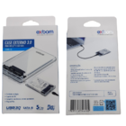 Case Externo 3,0 Para Hd 2,5´´ E Ssd Sata Suporta Até 5tb