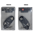 Case Externo 3,0 Para Hd 2,5´´ E Ssd Sata Suporta Até 5tb