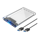 Case Externo Para Hd/ssd 2 5 Sata 3 Usb 3.0 Transparente Kp-h
