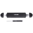 Case Externo Para Ssd M.2 Com Conexao Dupla Usb A E Usb Tipo