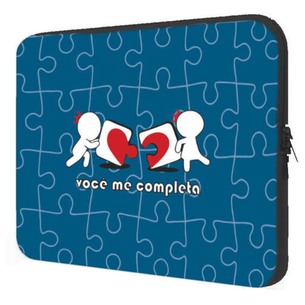 Case Notebook 14" Namorados Você Me Completa