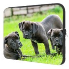 Case Notebook 14" Neoprene Buldogue  Adorável Brigão