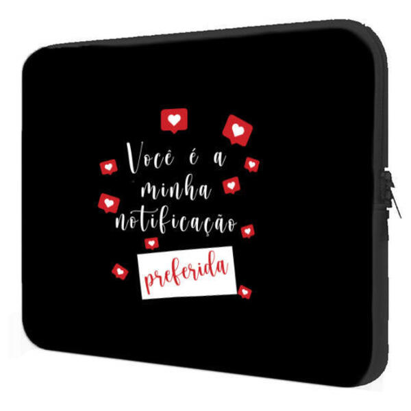 Case Notebook 14" Presente Você É Minha Notificação Preferida