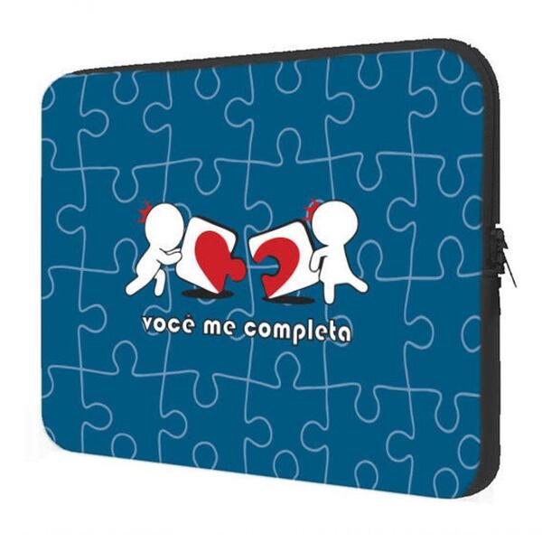 Case Notebook 15.6" Namorados Você Me Completa