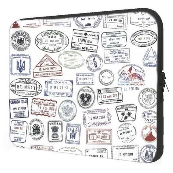Case Notebook  Carimbos Passaporte 15.6"