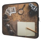Case Notebook  Mapa Retrô 15.6"