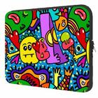 Case Notebook Infantil Crechê Monstros