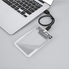 Case Para Hd Transparente 2.5" Usb 3.0 Sata Ssd Compatível Co