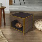 Casinha Cama Cachorro Munique Amarelo
