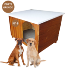 Casinha De Cachorro Criadeira De Madeira Gigante N6